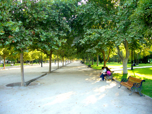 Parque Araucano alameda