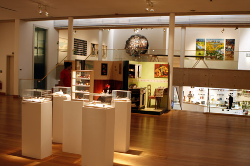 interior do museu