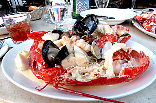 Seafood Parpadelle Carpaccio