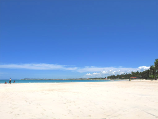 Areia branca da Praia dos Carneiros