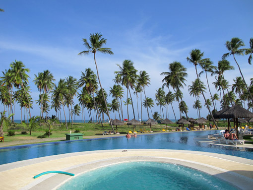 Hidro piscina e praia Iberostar