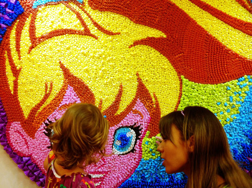 Polly Pocket mosaico