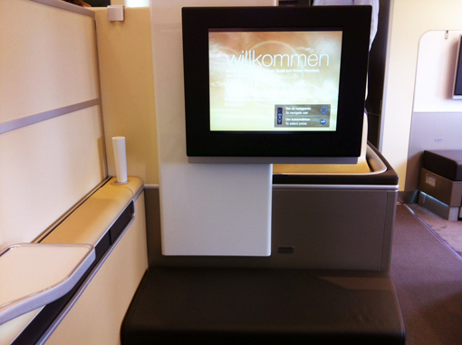 Primeira classe Lufthansa Primeira classe Lufthansa