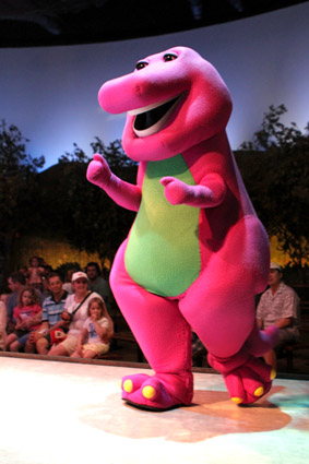 BARNEY NO UNIVERSAL STUDIOS