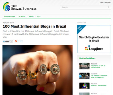 100 blogs influentes