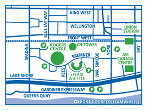 map Steam Brewing The Roundhouse