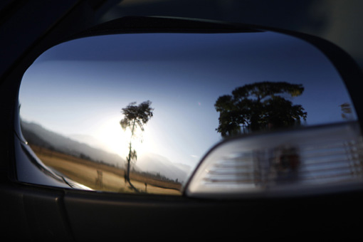 PAISAGEM NO ESPELHO DA RANGER NA ARGENTINA