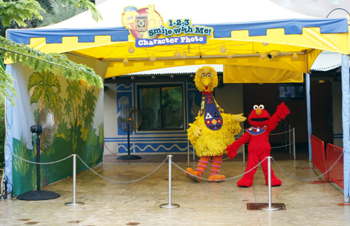 ELMO NO BUSCH GARDENS 