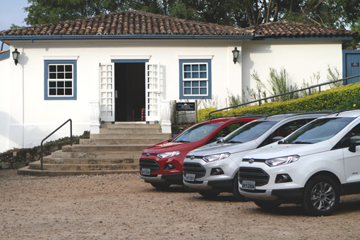 TEST DRIVE NOVO ECOSPORT LARANJA