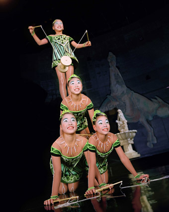 Cirque du Soleil La Nouba em Orlando Cirque du Soleil La Nouba em Orlando