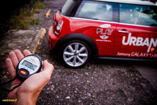 Veja como eu ganhei o Desafio Urbano da Samsung e da MINI Cronometro