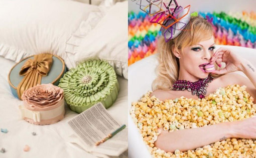 Hotel inteiro feito de doce é inaugurado em Londres. cake hotel londres