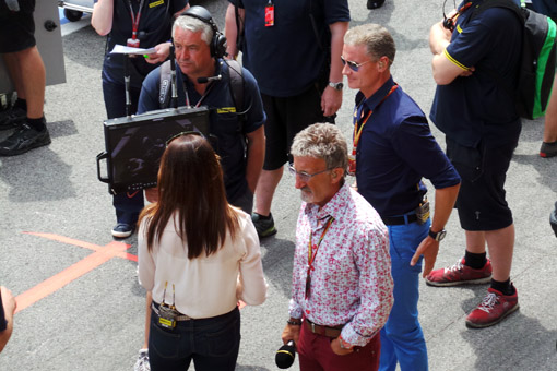 Eddie Jordan e David Coulthard