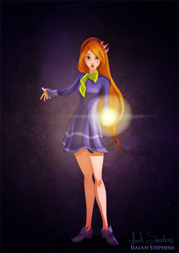 Giselle de Encantada como Daphne de Scooby Doo