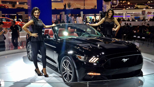 Salao do Automovel 2014 Mustang