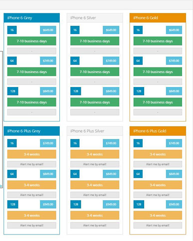 a escolha dos aparelhos