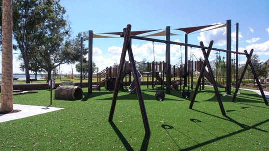 Playground no Parque em Kissimmee