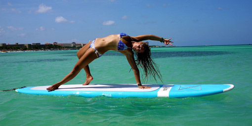 yoga - SUP yoga em Aruba