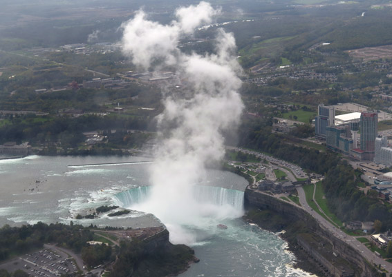 Niagara Falls de helicoptero
