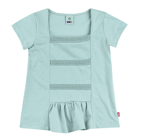 Dica bacana! Liquidação da PUC e Hering Kids. Até 50% de desconto. PUC Menina Blusa Azul de R5999 por R2999