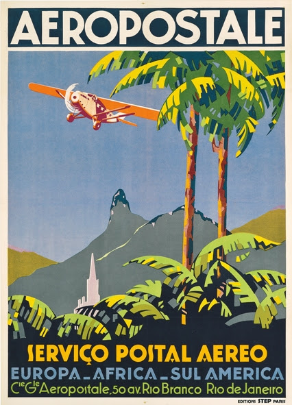 Cartaz antigo Rio de Janeiro