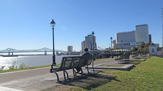 New Orleans, Conheça o French Quarter Rio Mississipi_french quarter