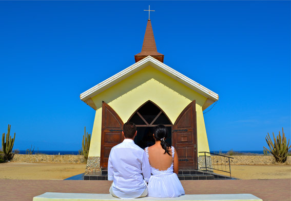 Casamento na Capela Alto Vista em Aruba - Credito ATA
