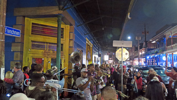 Musica na Frenchmen New Orleans