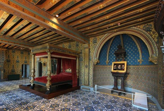 Château Royal de Blois - Chambre du Roi 2 - © D. Lépissier