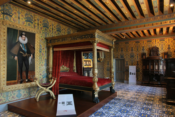 Château Royal de Blois - Chambre du Roi - © D. Lépissier