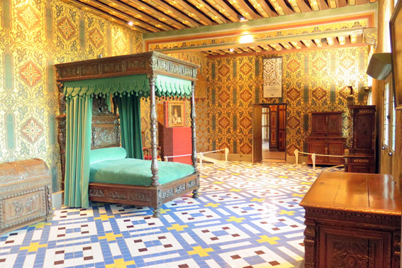 O quarto da rainha Catarina de Medicis