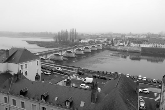Rio Loire visto do castelo