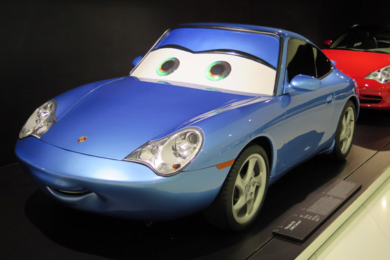 Porsche do filme Carros Museu Porsche Stuttgart
