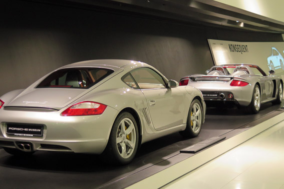 Porsche prata Museu Porsche Stuttgart