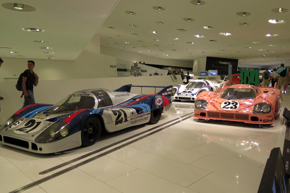 Porsches de Corrida Museu Porsche Stuttgart