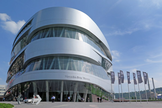 Predio Museu Mercedes Stuttgart