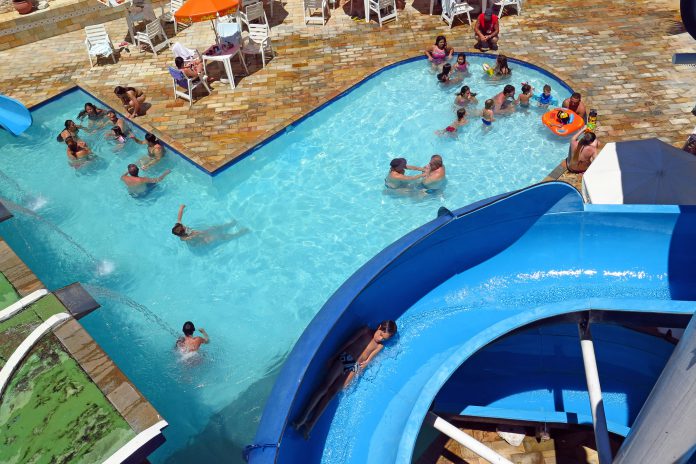 piscinas Hotel fazenda Colina Verde