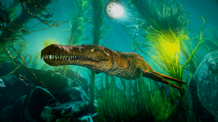 Kraken Unleashed montanha-russa de realidade virtual do Sea World