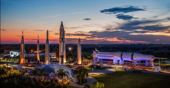 Assista a um eclipse solar no Kennedy Space Center! kennedy center