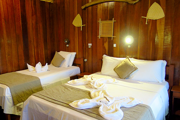 hotel de selva - Camas suite Juma Lodge