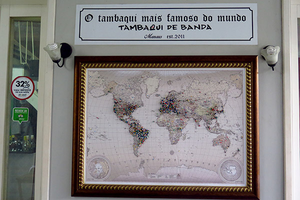 Tambaqui de Banda Mapa