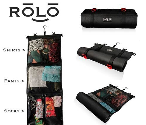 8 novidades em acessórios de viagem Rolo Portable Roll-up Travel Bag