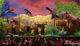 Novo show - UP! The Great Bird Adventure (baixa)