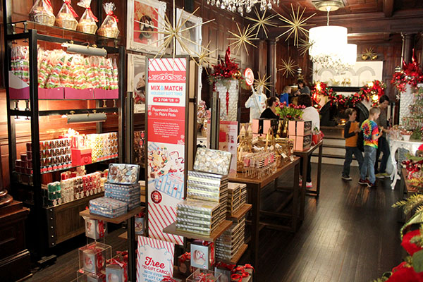 A loja de chocolate da Sweet Pete’s Candy Factory