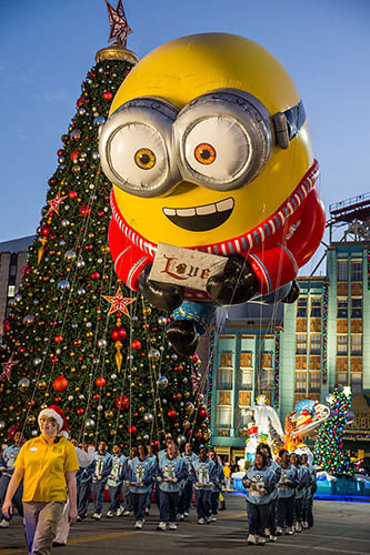 Natal na Universal parada
