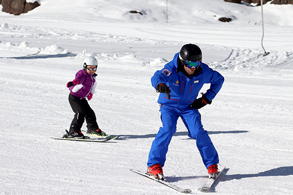 Portillo aula esqui