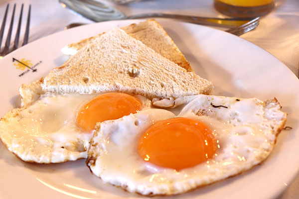 Portillo cafe da manha ovo