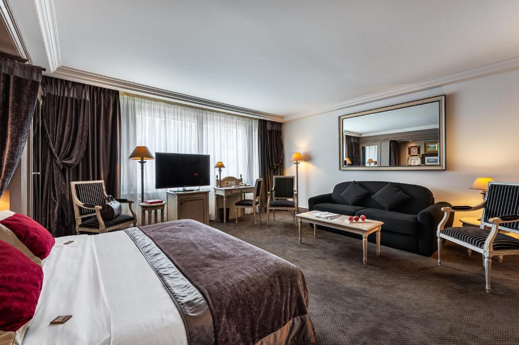 Onde ficar em Genebra? Veja nosso guia todos opções para todos os bolsos. Royal Manotel suite