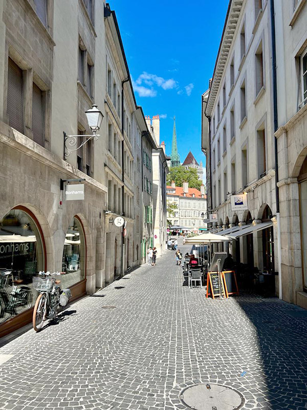 Primavera em Genebra, como se inspirar com as cores da cidade. Fotografe muito! Cidade Velha Genebra