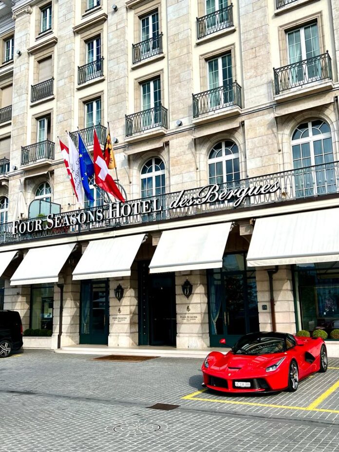 Genebra depois de esquiar